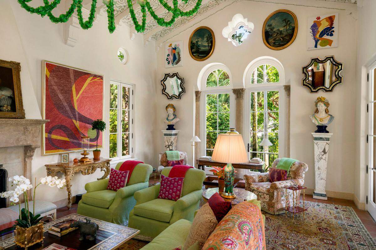 This historic mansion that was featured in an episode of ‘Miami Vice’ is being offered furnished.