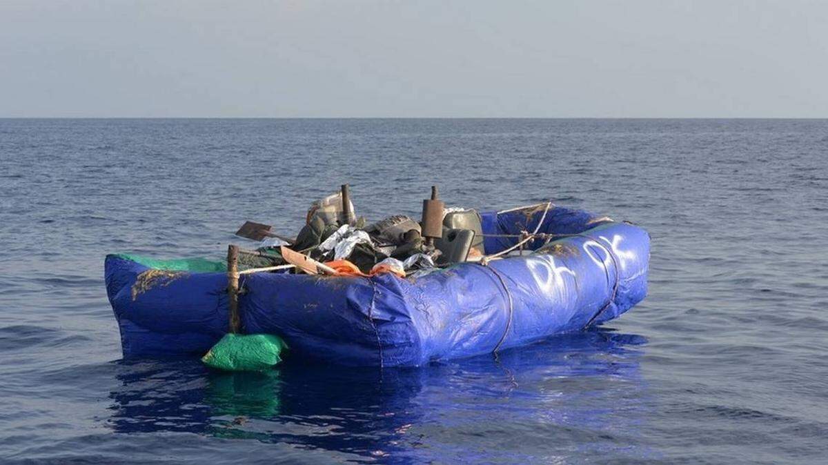 In September 2021, the Coast Guard stopped 13 Cuban migrants on an inflatable raft about 61 miles south of Key West.