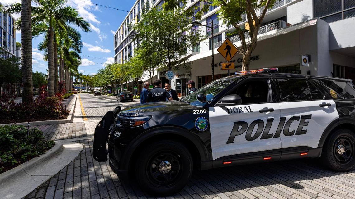 Gunfire at Miami-area bar kills security guard, injures officer and six others, police say
