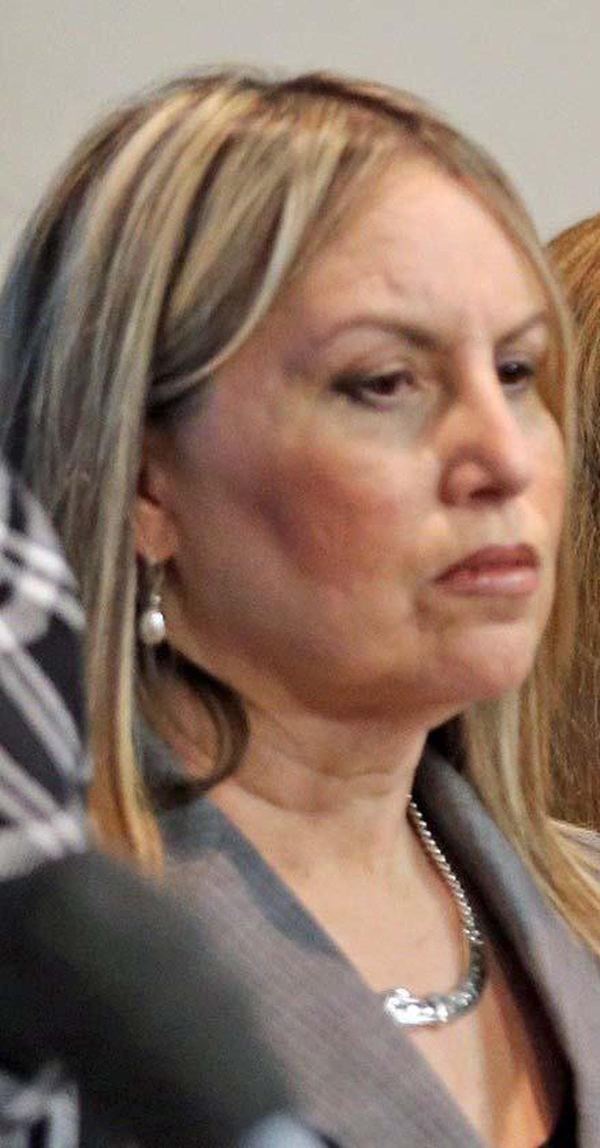 Broward School Board Vice Chair Patricia Good, who was suspended Friday by Gov. Ron DeSantis.