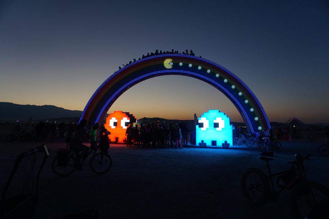 The Rainbow Bridge at Hive in Wynwood.