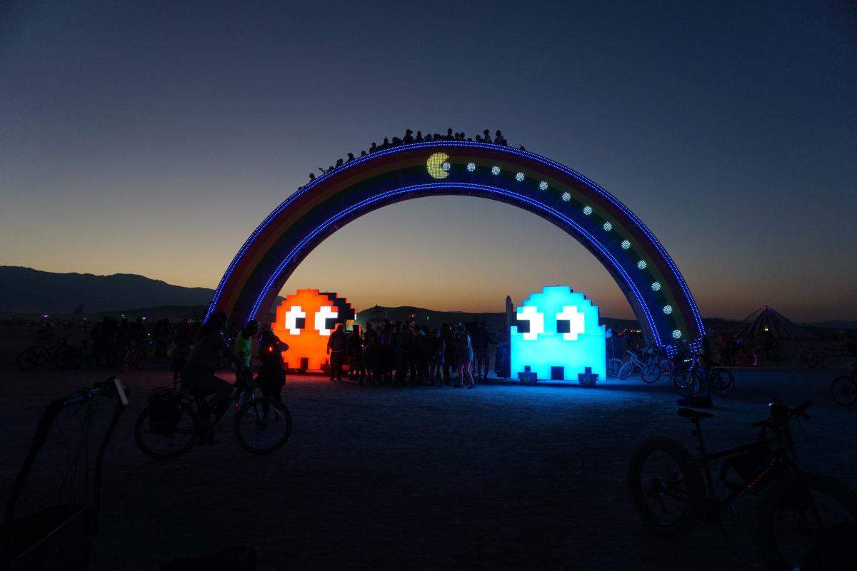 The Rainbow Bridge at Hive in Wynwood.