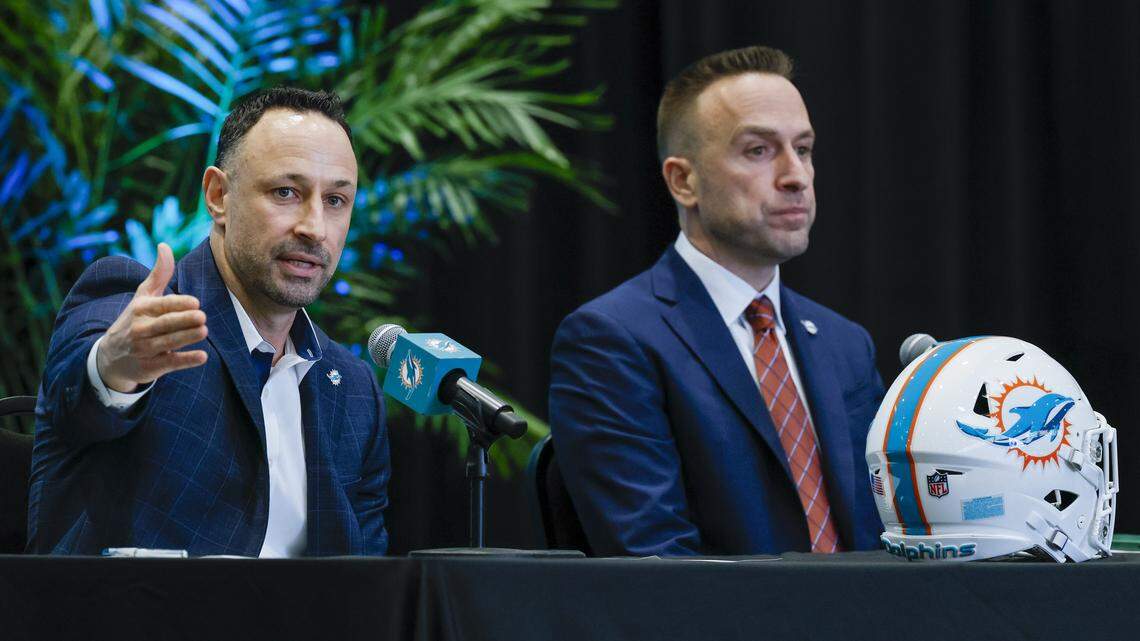Dolphins GM weighs in Achane’s extension, Hafley on Patullo hire and more notes