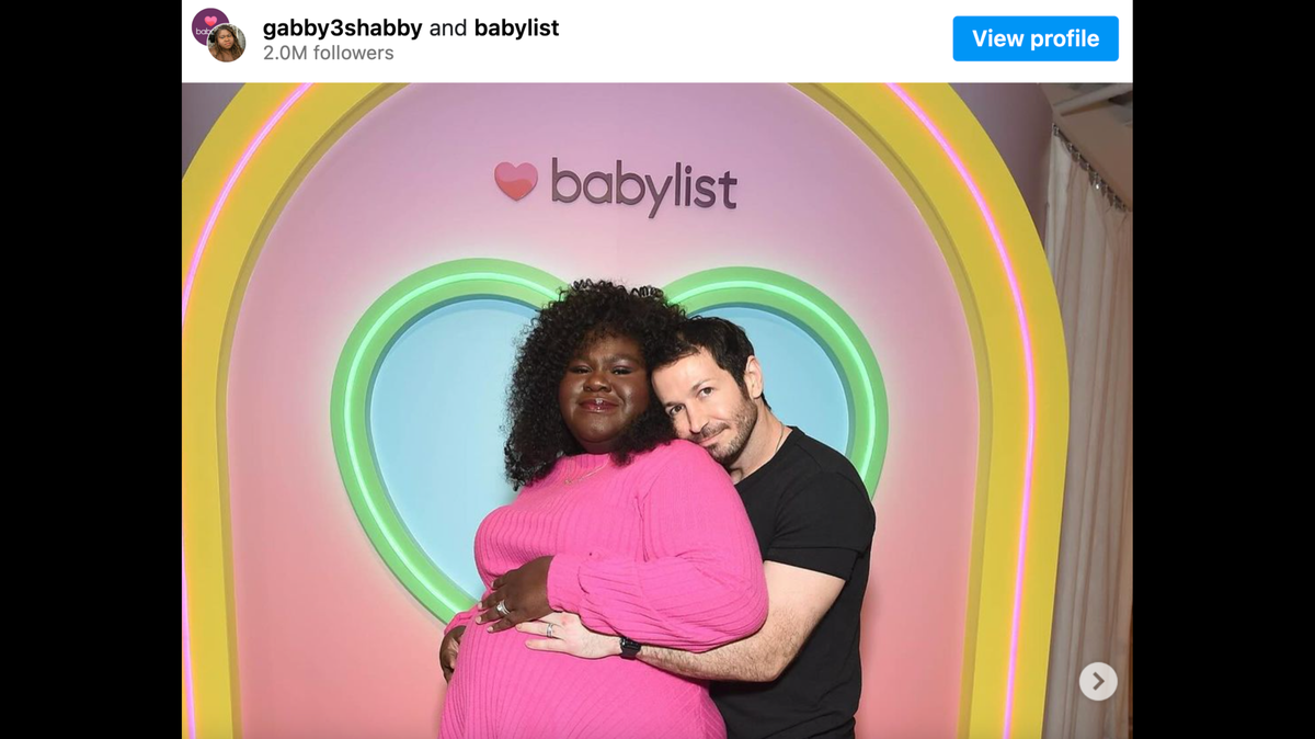 Empire star Gabourey Sidibe and her husband Brandon Frankel are officially parents of two.