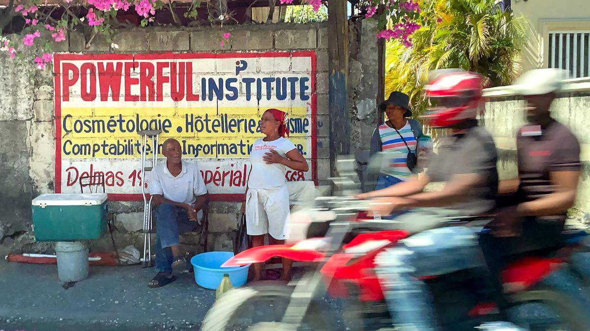 Raging gang violence and kidnappings have turned usually chaotic streets in Haiti into no-go zones. But some people have no choice but to go out in order to make a living.