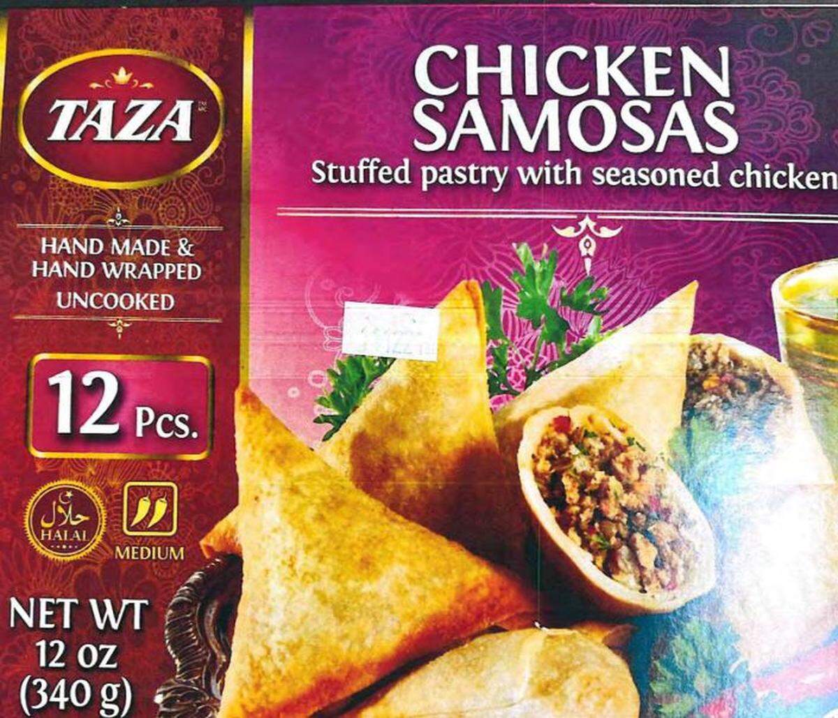 Taza Chicken Samosas