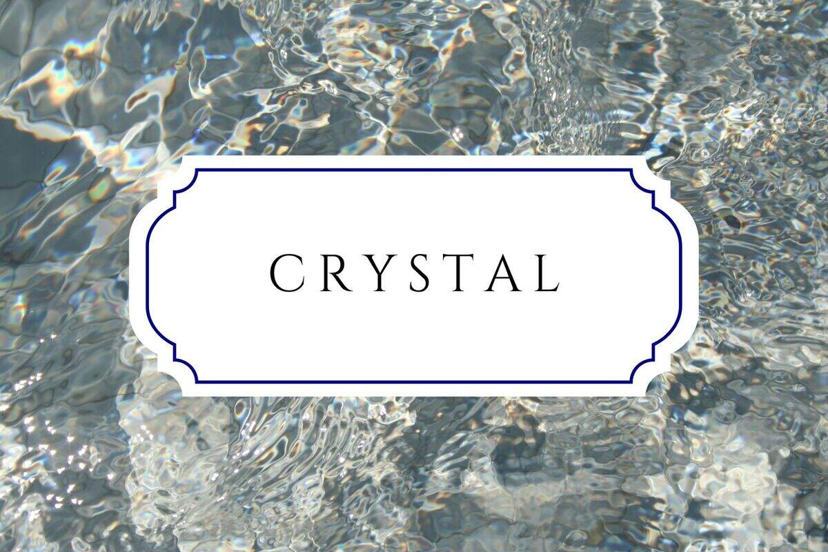 baby names that mean gift crystal