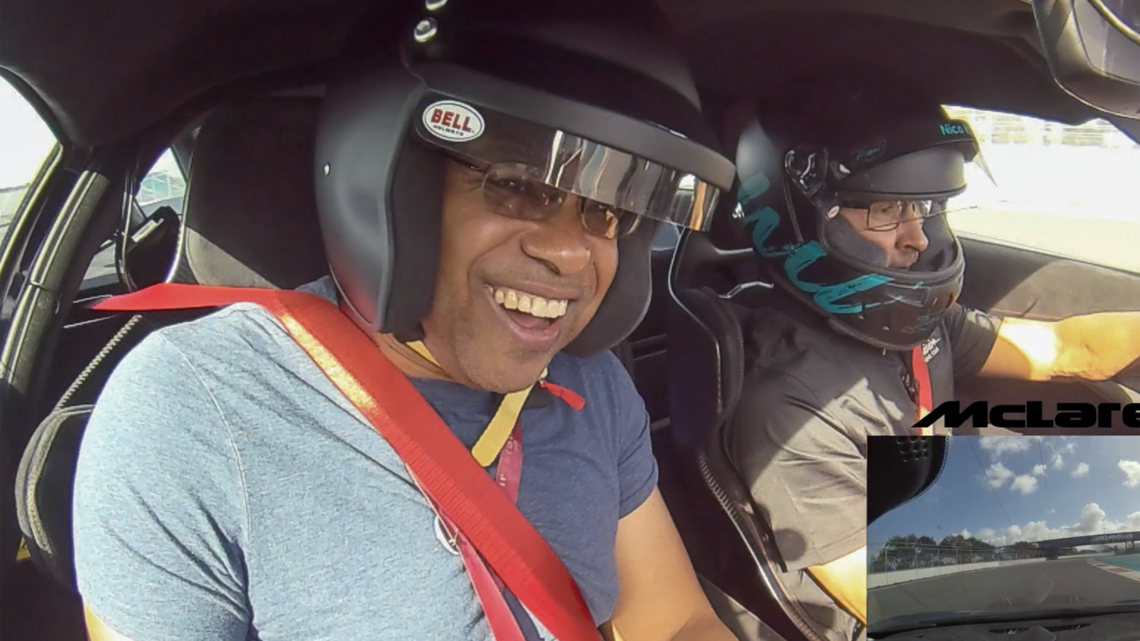 Violent speed: a ride with a race driver around the F1 Miami Grand Prix course