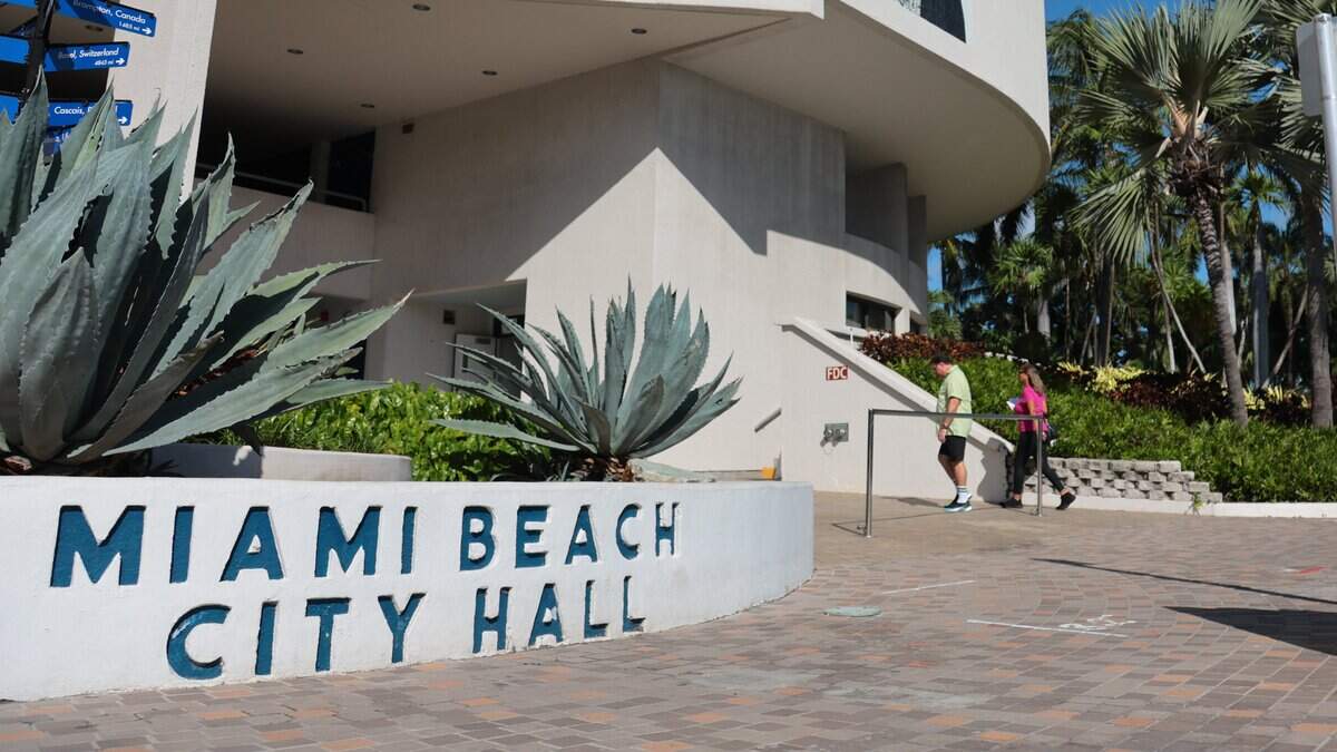 Miami Beach City Hall on Monday, Oct. 20, 2025.