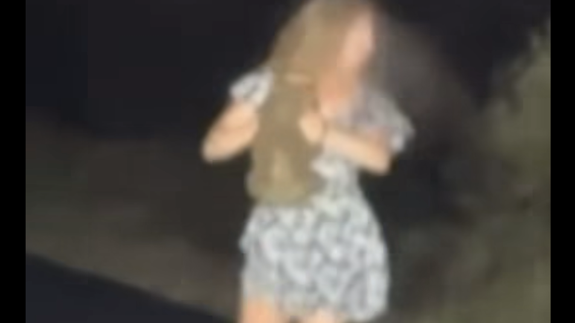 An American influencer posted a video of herself snatching a baby wombat from its mother on the side of a road in Australia, news outlets report.