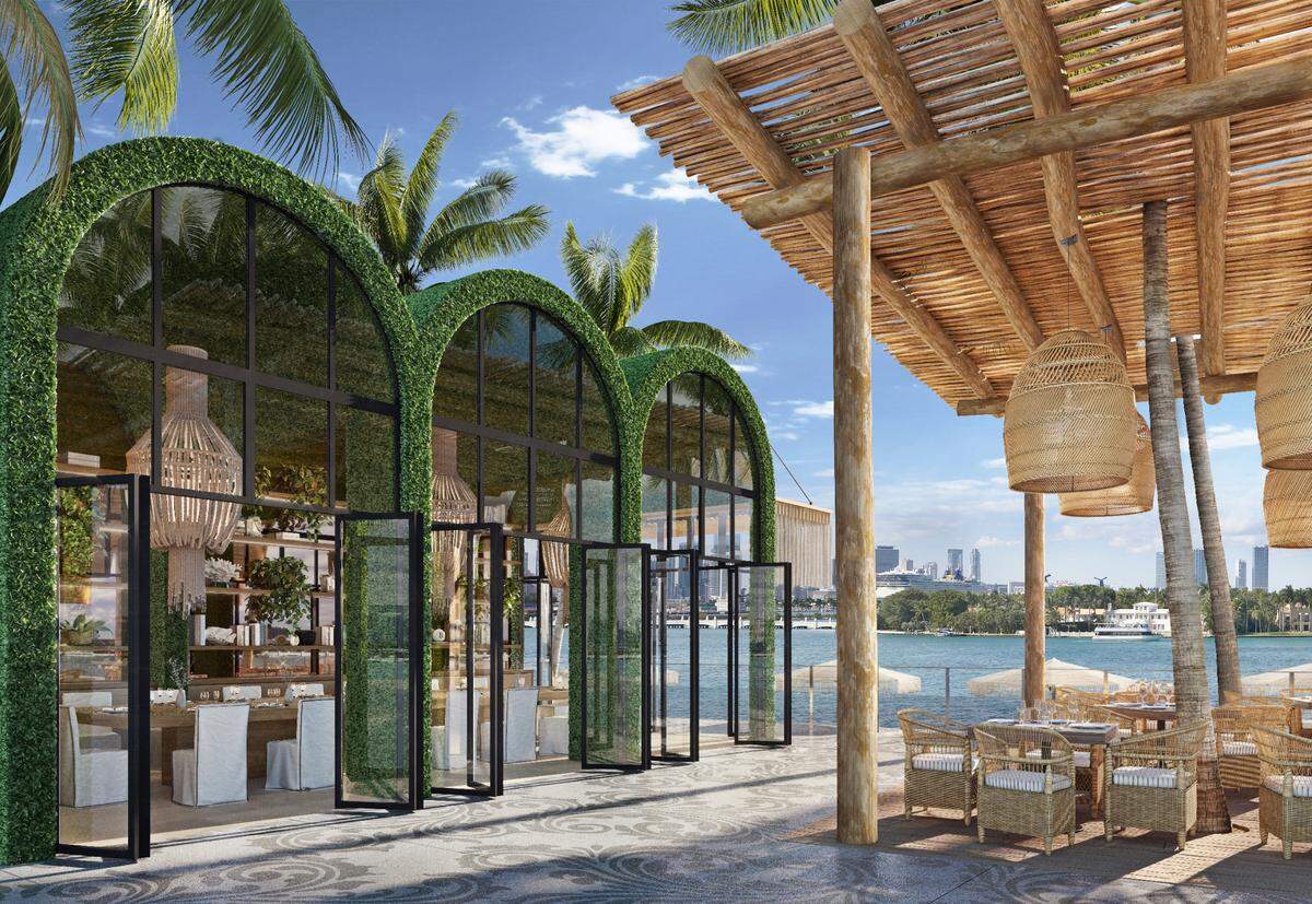 Baia Beach Club opens Dec. 17 at the Mondrian South Beach.