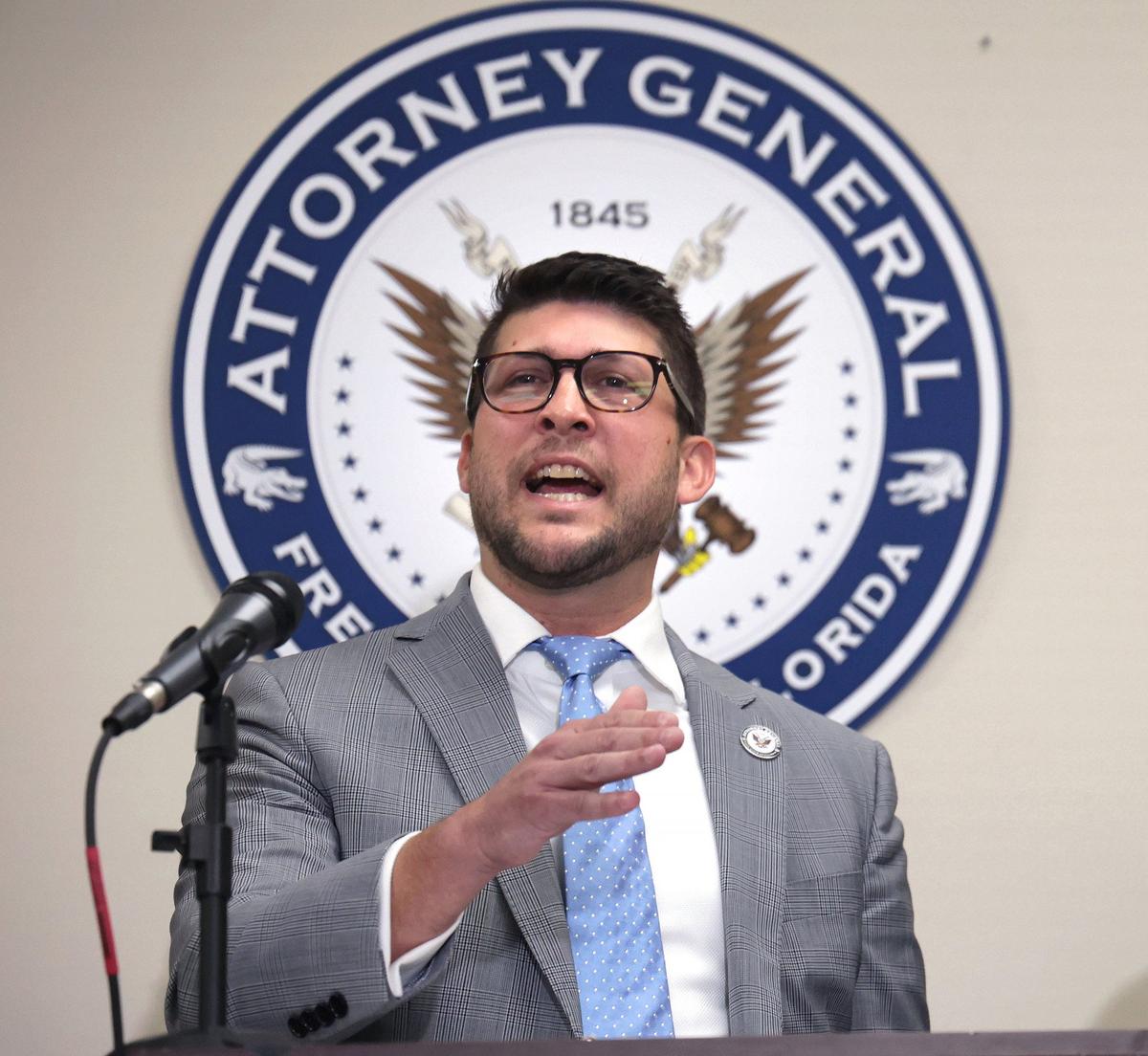 Florida Attorney General James Uthmeier.