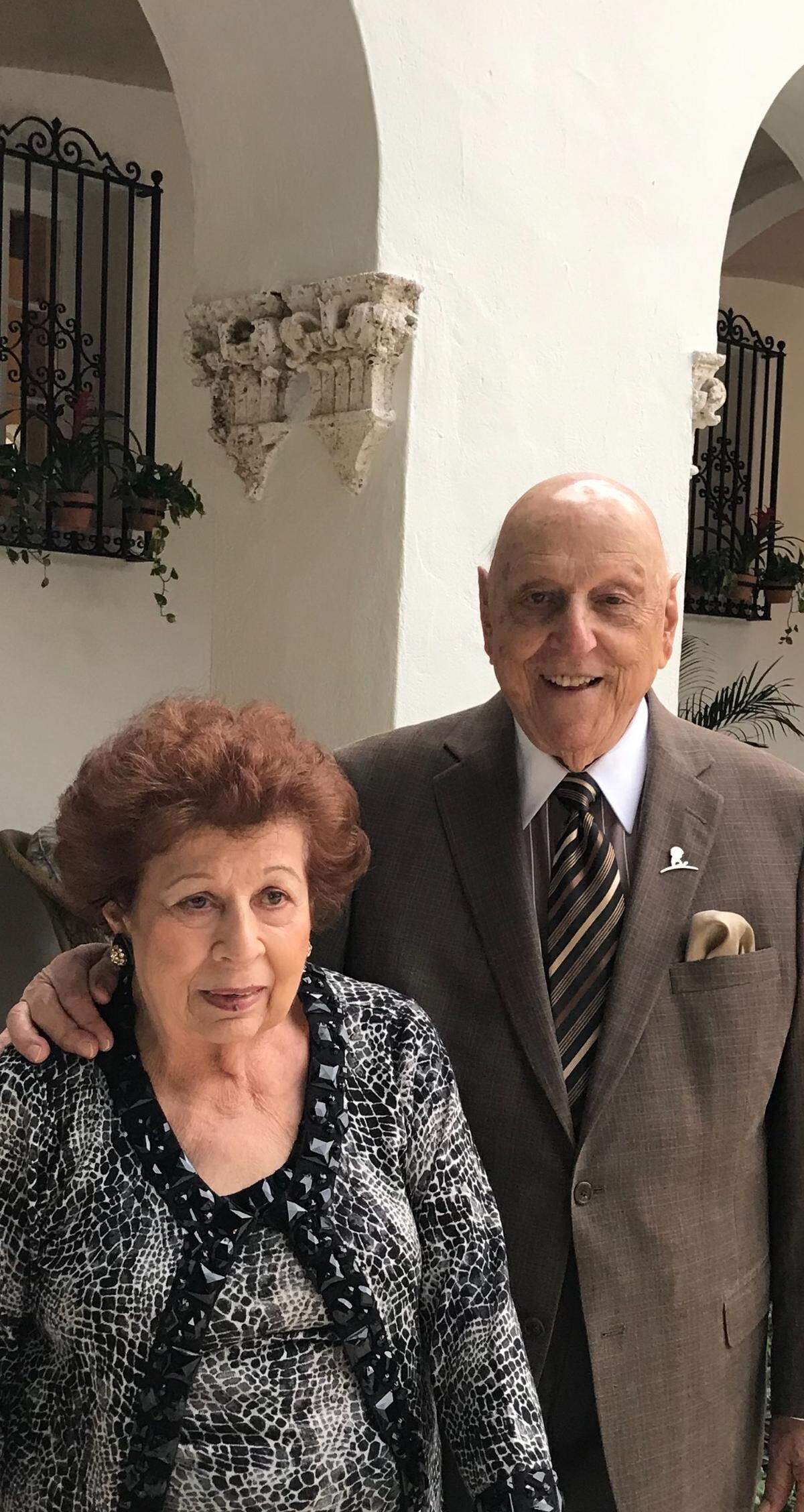 George and Charme Elias at Indian Creek in 2019.