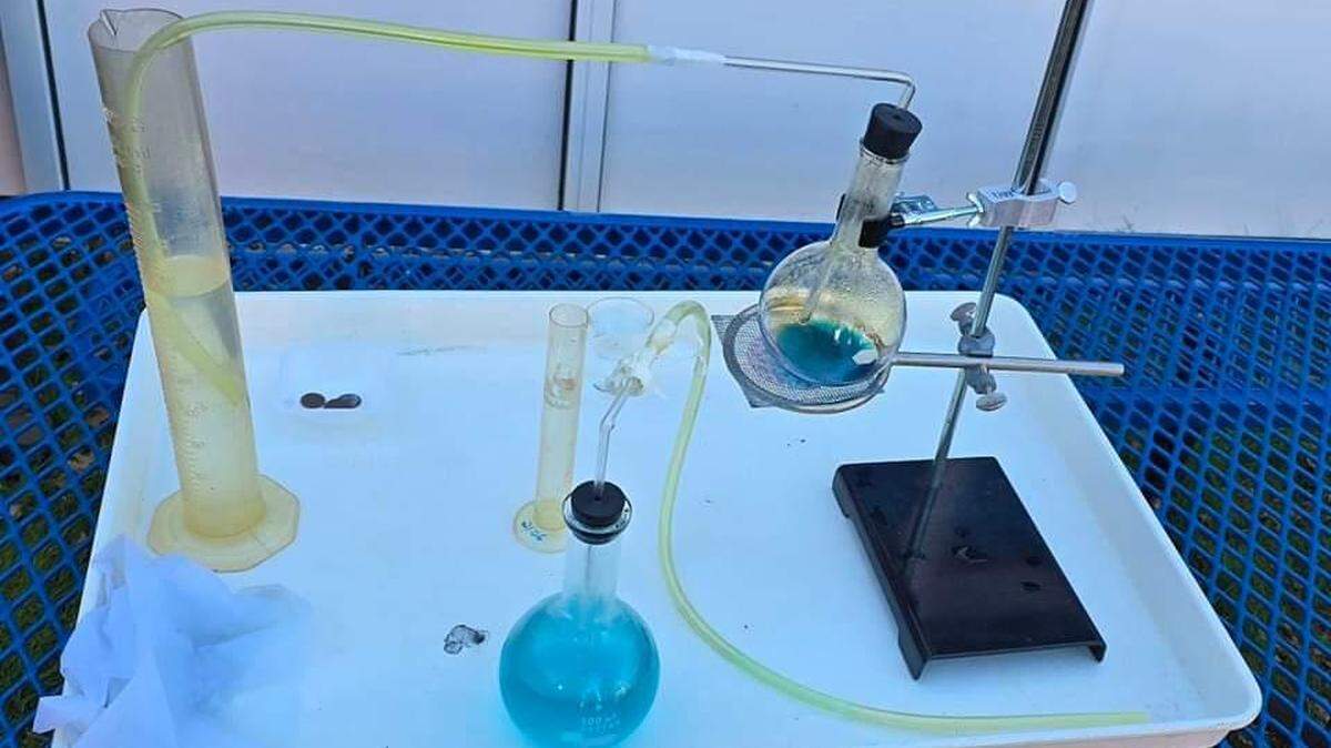 A science experiment mishap led to a dangerous gas leak at Berlin High School in Connecticut, firefighters said.