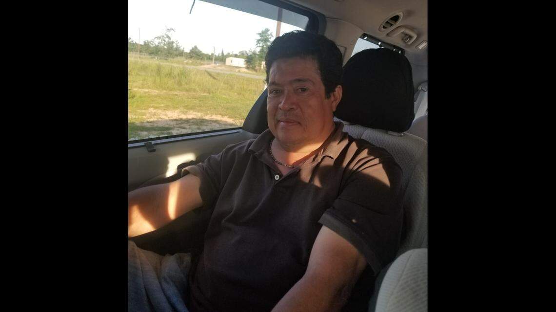 This provided, undated photo shows Sanchez-Mayen before he was paralyzed.