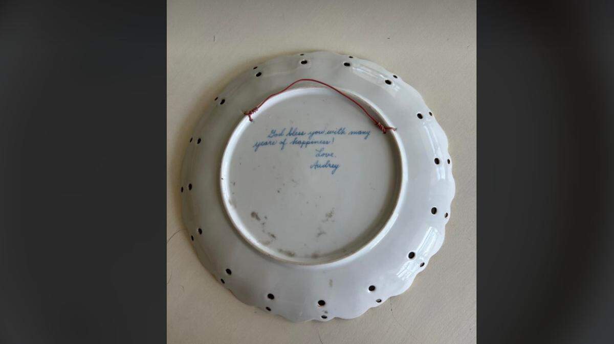 A keepsake plate thought lost in Hurricane Ian was found on Fort Myers Beach