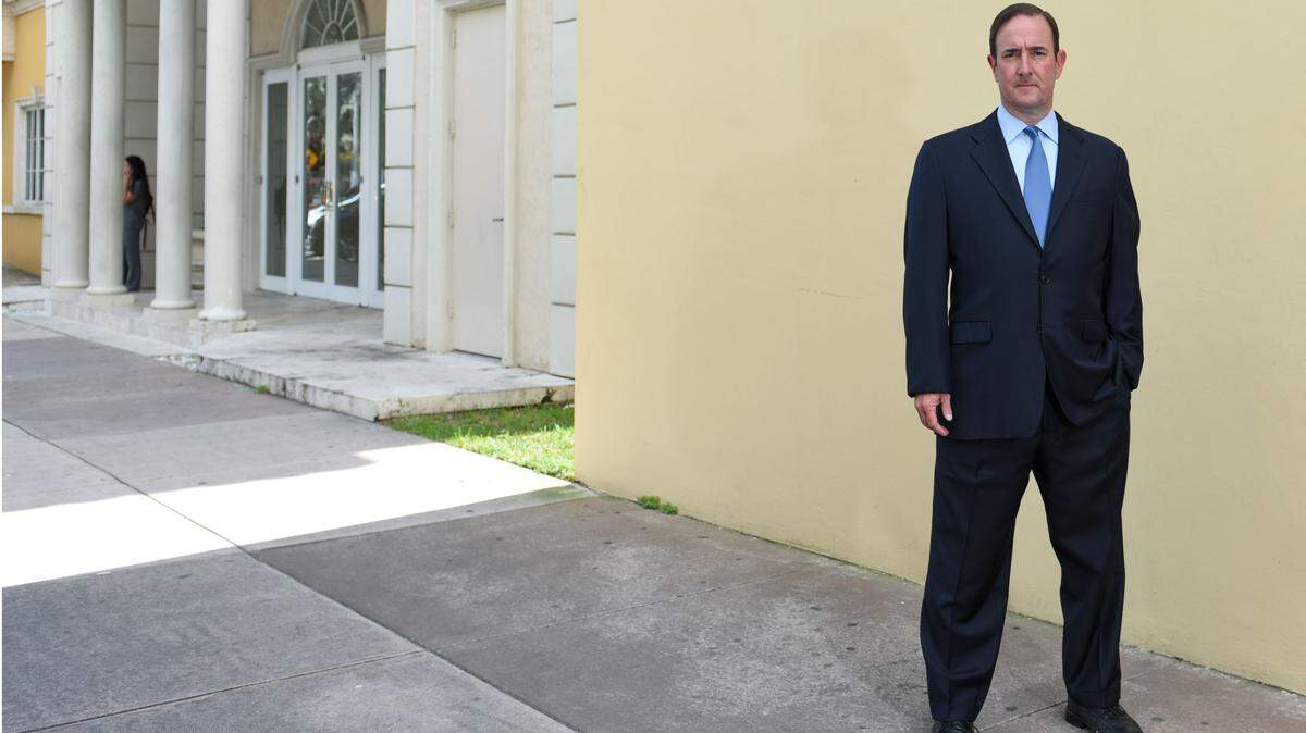 Attorney Michael Haggard. Photograph by Christina Mendenhall.