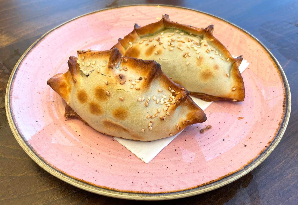 Creamed spinach empanadas at La Cañita in Bayside Marketplace