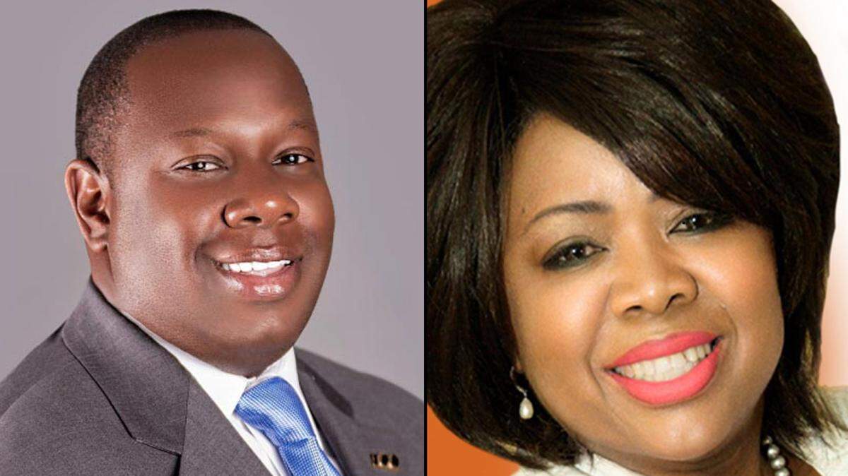 Reginald Leon and Katrina Wilson were elected to the Miami Gardens City Commission.