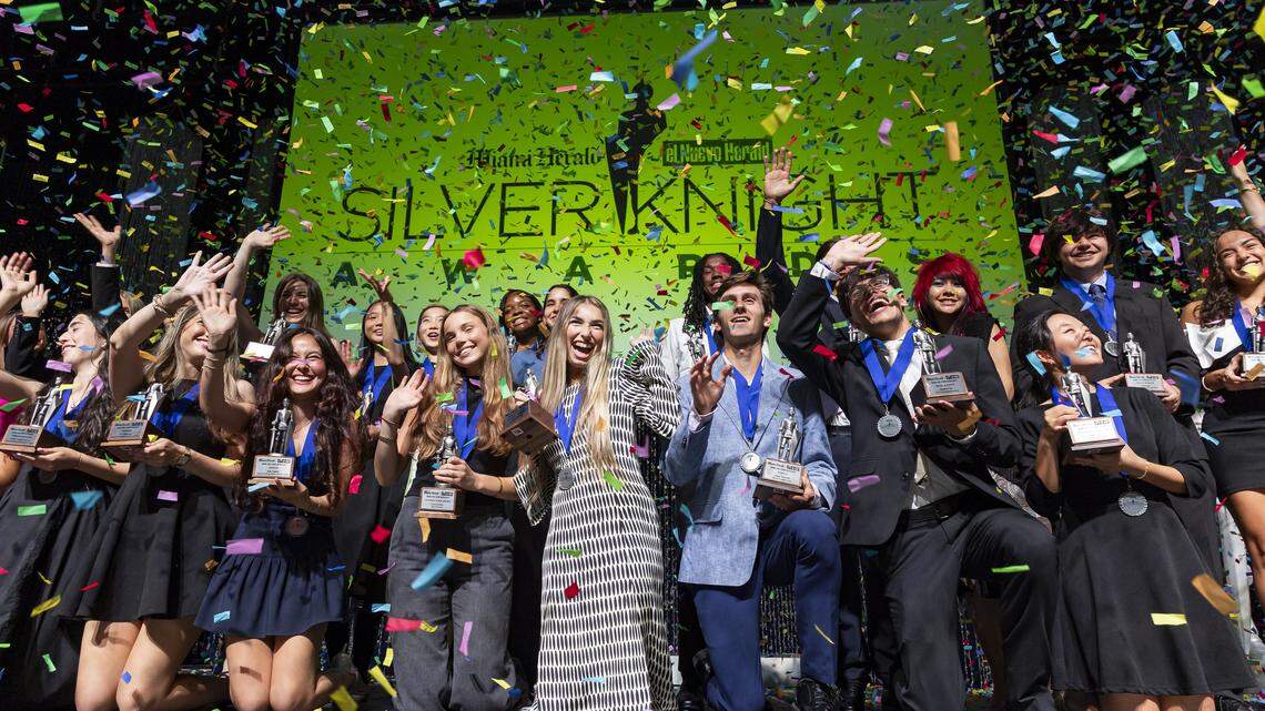 Two Coral Springs students recognized at Silver Knight Awards
