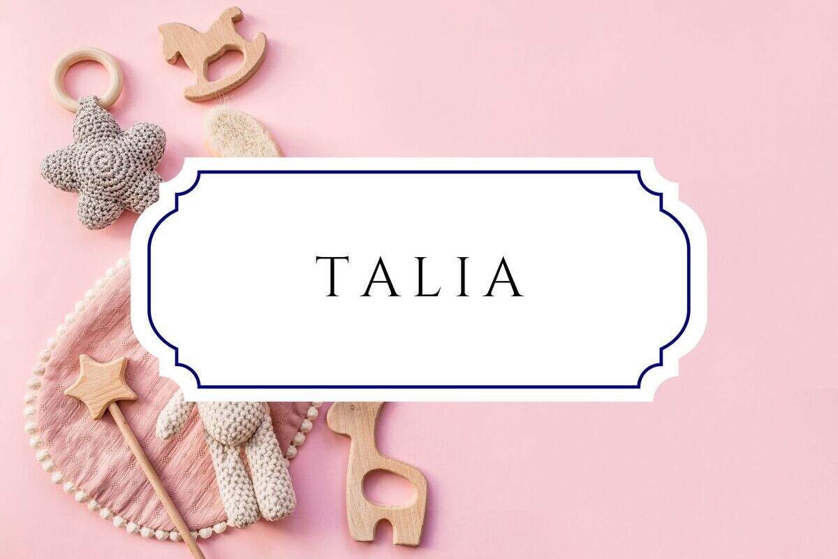5 letter girl names talia