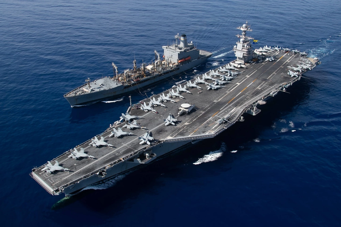 The USS Gerald R. Ford is the world’s largest aircraft carrier.