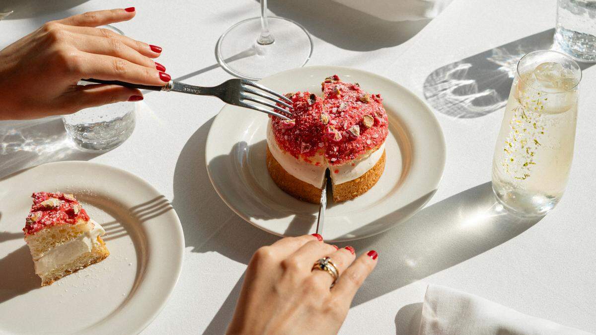 LPM restaurant in Brickell is offering a special Brigitte Bardot-inspired Valentine’s Day dessert, the Tarte Tropezienne a la Fleur d’Oranger, a brioche filled with orange blossom diplomat cream topped with a craquelin and pink pralines.