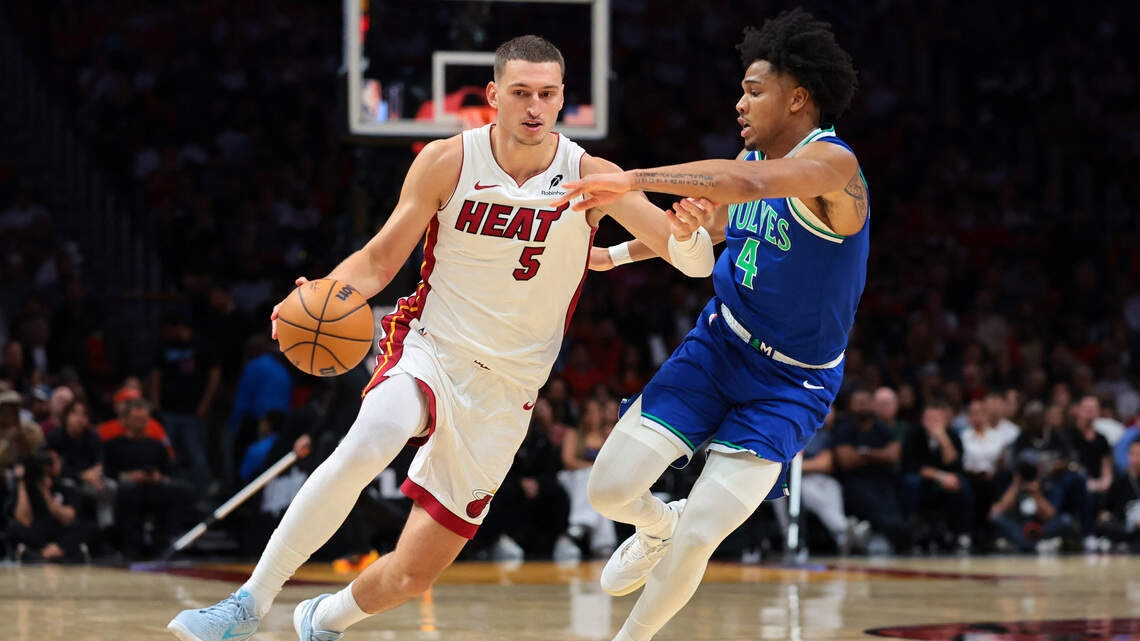 Heat’s Nikola Jovic again dealing with cut of minutes: ‘I can’t say I kind of didn’t expect it’