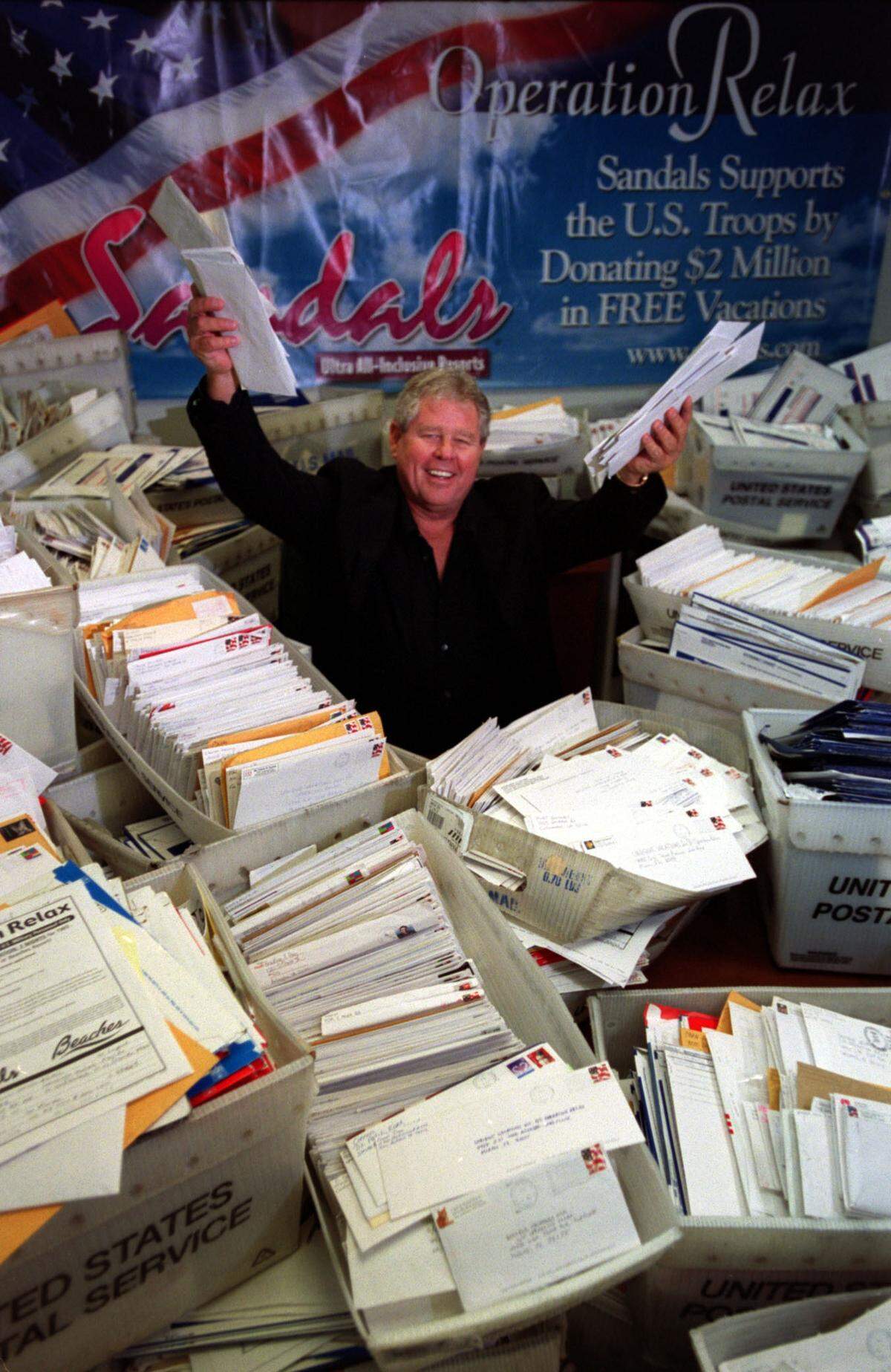 Jamaican-born hotelier Gordon “Butch” Stewart, founder of Sandals and Beaches Resorts, lauded “Operation Relax” in 2003 to show his support for the Armed Forces by offering complementary vacations to troops serving in the military at home or abroad. The vacations were valued at $2 million.