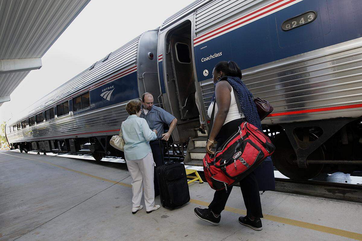 Amtrak is an essential service and is still running.