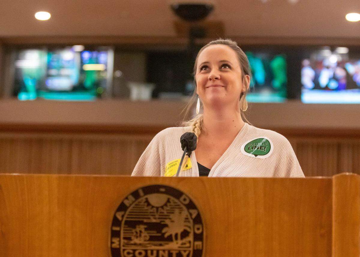 Lauren Jonaitis, Tropical Audubon Society’s senior conservation director, advocates for the Everglades, the Pine Rockland ecosystem and Tropical Hardwood Hammocks and Biscayne Bay.
