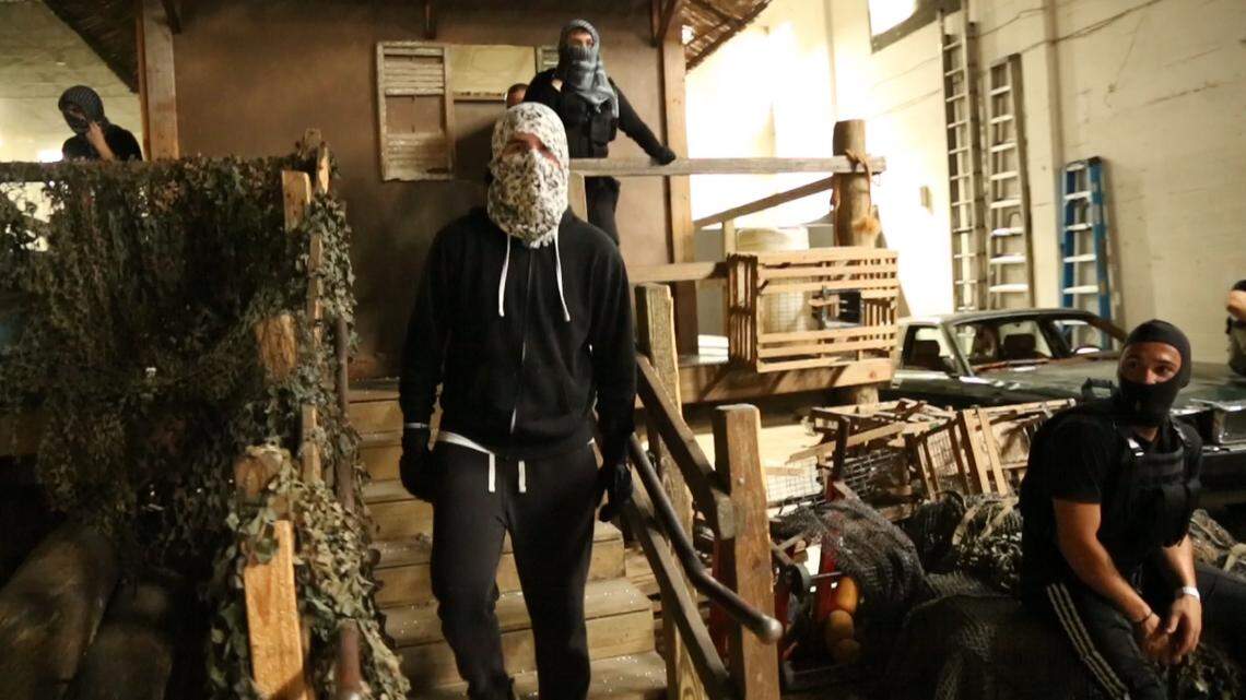 Actors recruited by Miami Airsoft participate in the Hazardous Environment First Aid Training (HEFT) in Miami-Dade County funded by the Steven Sotloff Memorial 2Lives Foundation.