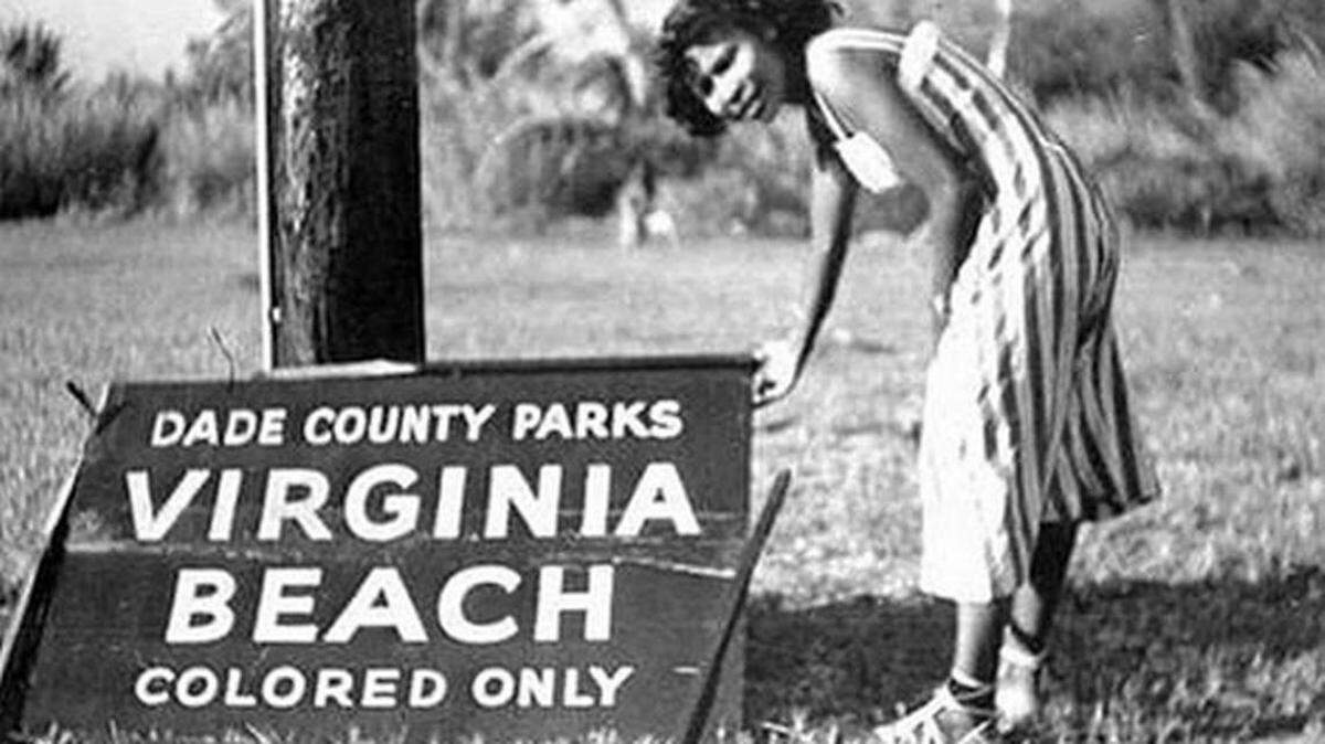Virginia Key Beach opened in 1945, during the era of Jim Crow.