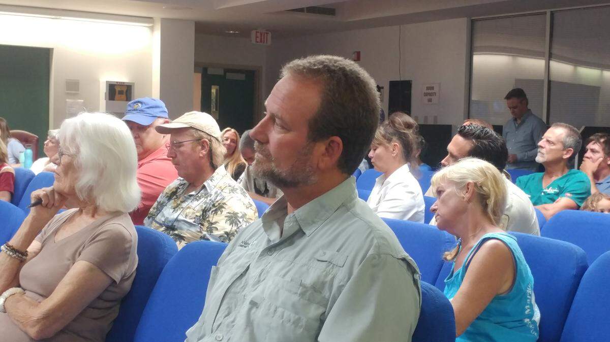 Chris Berg, of the Nature Conservancy, attended the meeting, hosted by the U.S. Fish and Wildlife Service.