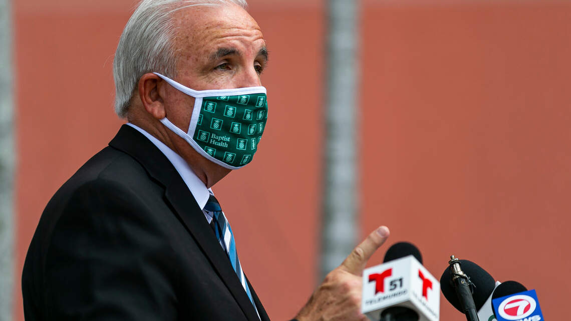 A lawsuit to kick Carlos Gimenez off the ballot for Congress continues — for now