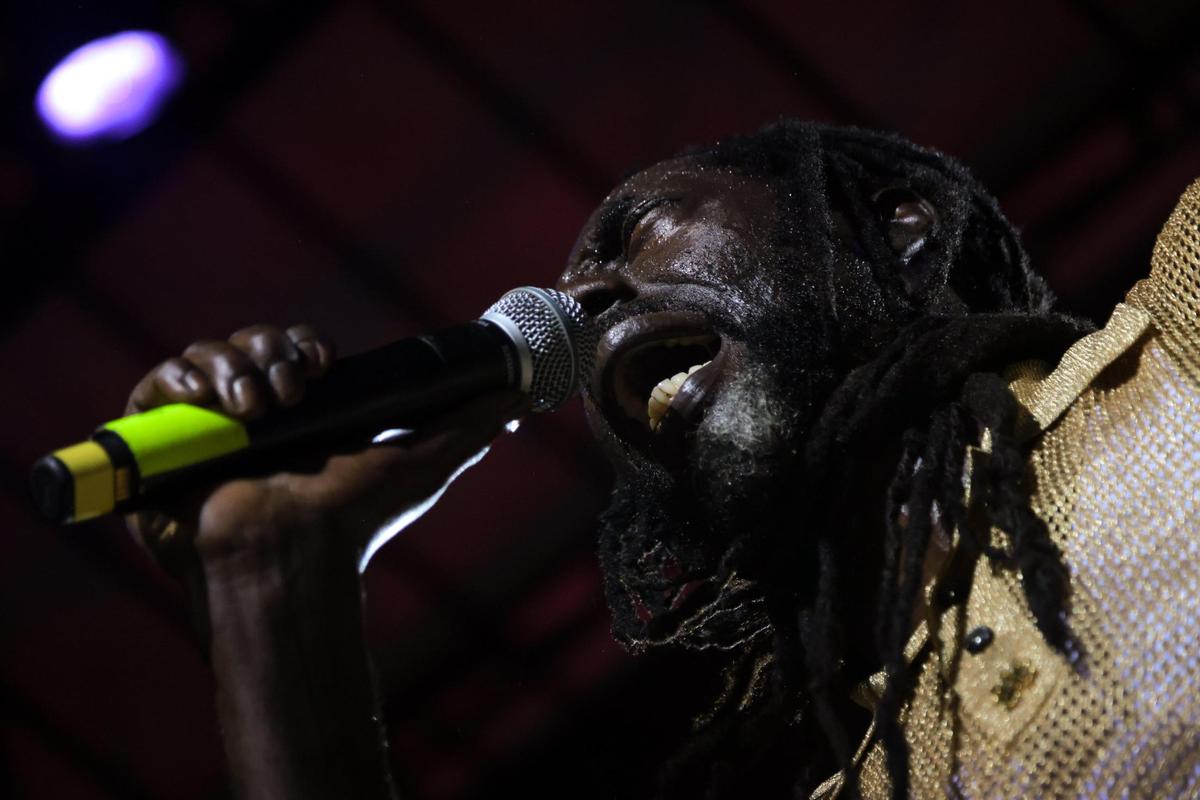 Jamaican singer Buju Banton belted out an array of songs including “Untold Stories” and “Hills and Valleys,” during the 19th annual Best of the Best International Music Festival at Bayfront Park in downtown Miami, Sunday, May 25, 2025.