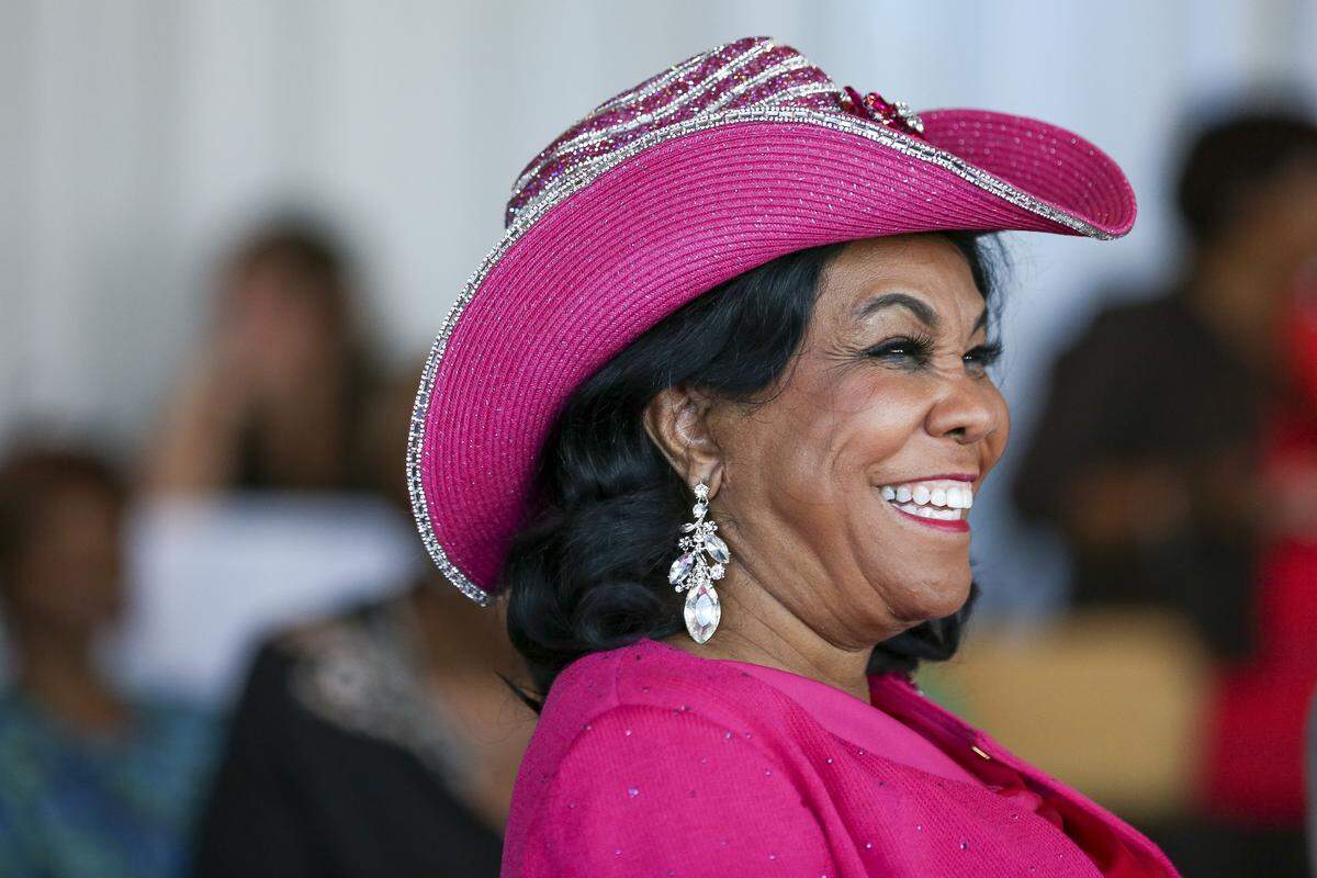 Congresswoman Frederica Wilson kicks off her reelection campaign for Congress representing Florida’s 24th district during an event at Briza on the Bay restaurant at the Doubletree Hotel on 1717 N Bayshore Dr., in downtown Miami, Tuesday, May 24, 2022. 