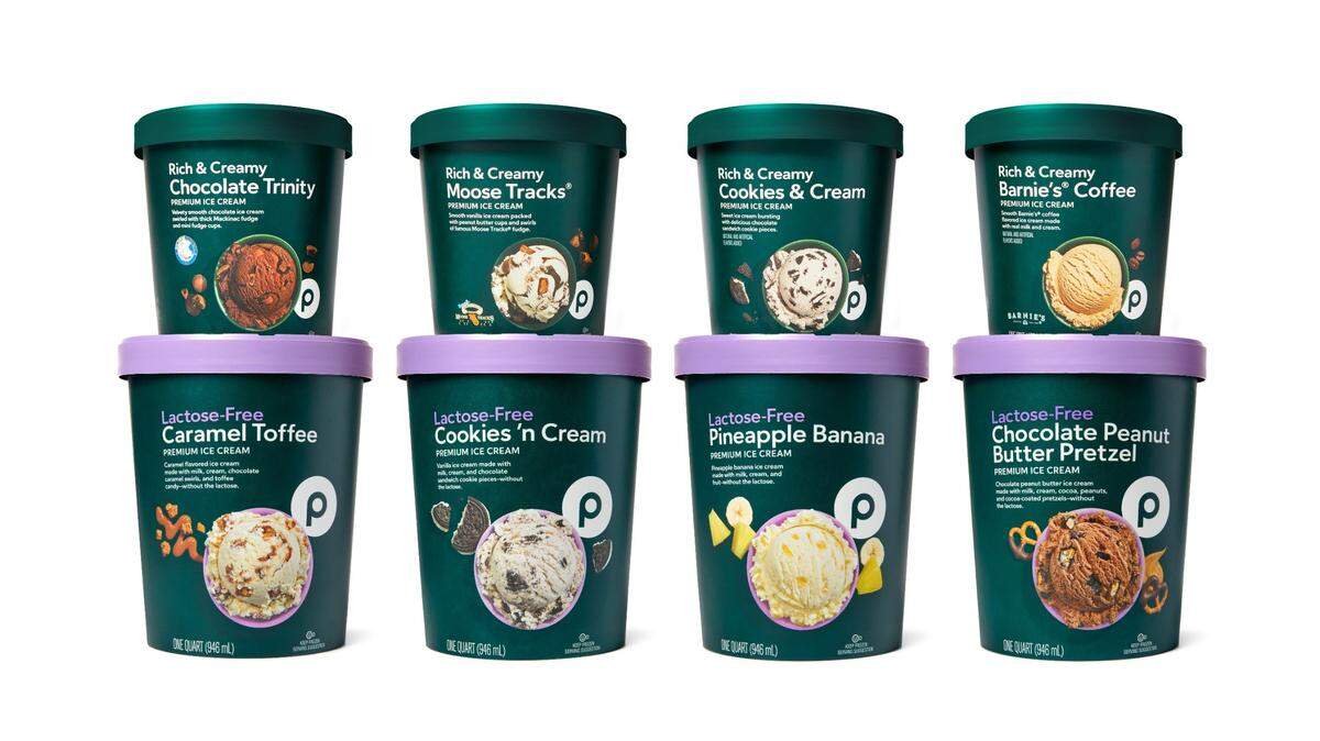 Publix is launching a new “everyday” pints collection featuring fan-favorite ice creams, along with new lactose-free options.