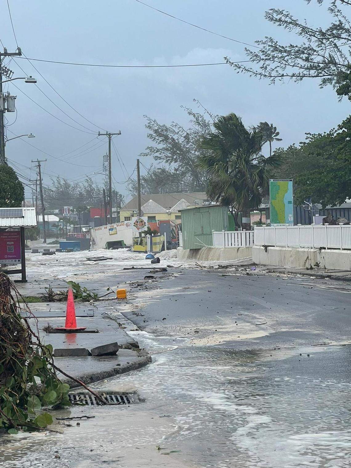 U.S. Embassy Bridgetown posted this photo of some of the damage in Barbados after a Category 4 Hurricane Beryl barreled through the eastern Caribbean on Monday, July 1, 2024.