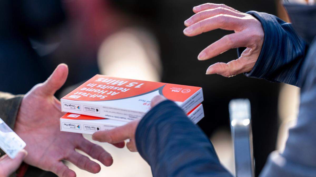 Most Americans can buy an at-home COVID-19 test for free if they have private insurance. Millions with Medicare won’t be reimbursed if they purchase one.