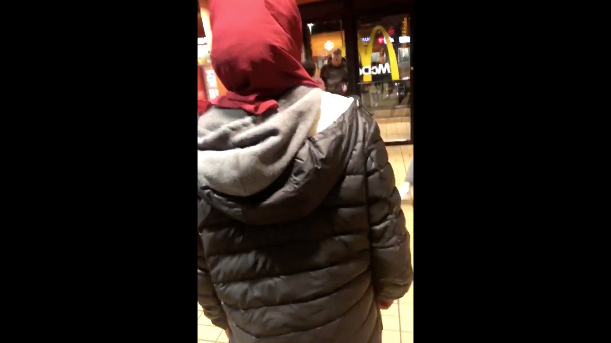 Lloyd Edward Johnson was arrested after police say he flashed a gun at black teens in an Eden Prairie, Minnesota, McDonald’s. Farida Osman posted a video of it and said the man made “racist” comments before.