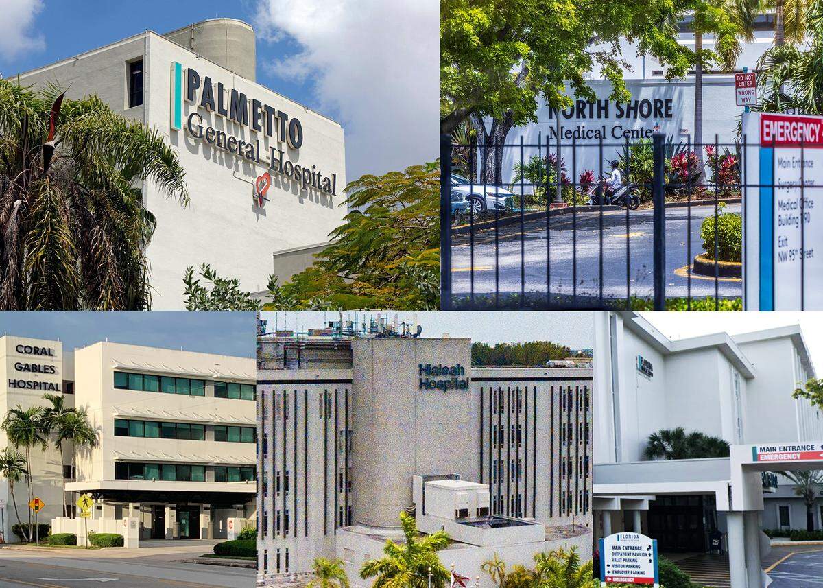 Steward Health has five South Florida hospitals.