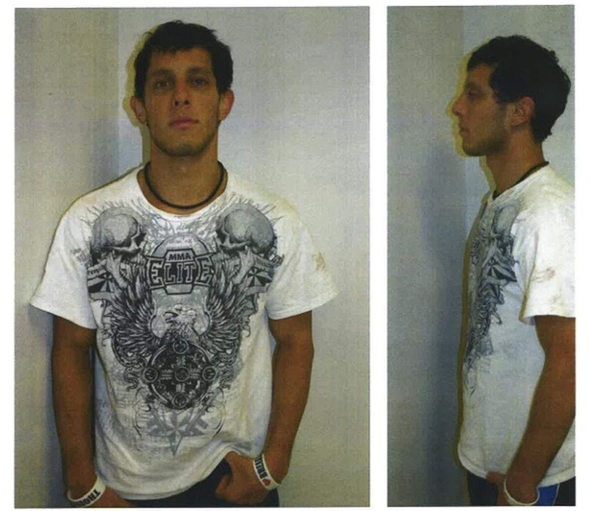 Foto de Oscar Olea tomada por la policía de Key Biscayne en junio de 2011.