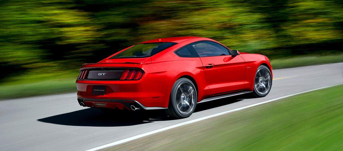 A 2015 Ford Mustang