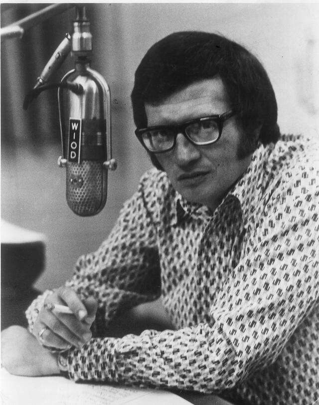 Radio broadcaster Larry King in 1972 when he with WIOD.