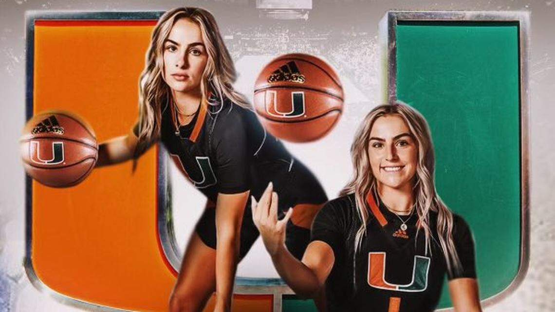 Cavinder Twins Haley and Hanna announce their transfer from Fresno State to the University of Miami. The twins have four million TikTok followers and 800,000 Instagram followers.
