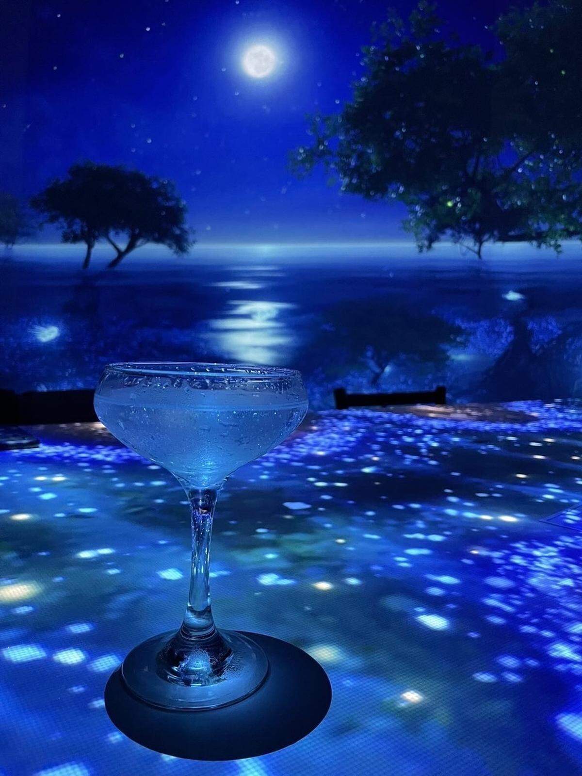Drink ocean-friendly cocktails at the immersive dining experience of Hidden Worlds.