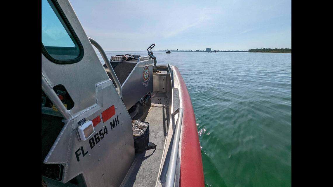 Search for missing Florida swimmer takes unexpected turn when body is recovered with traumatic injuries. The discovery was made off Crab Island near Destin.
