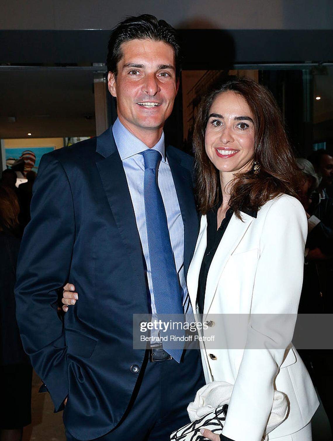 ORIGINAL CAPTION Count Jean-Francois de Clermont Tonnerre and his wife Countess Marie-Laure de Clermont Tonnerre attend the ‘Fondation Cartier pour l’art contemporain’ celebrating its 30th anniversary on May 8, 2014 in Paris, France.