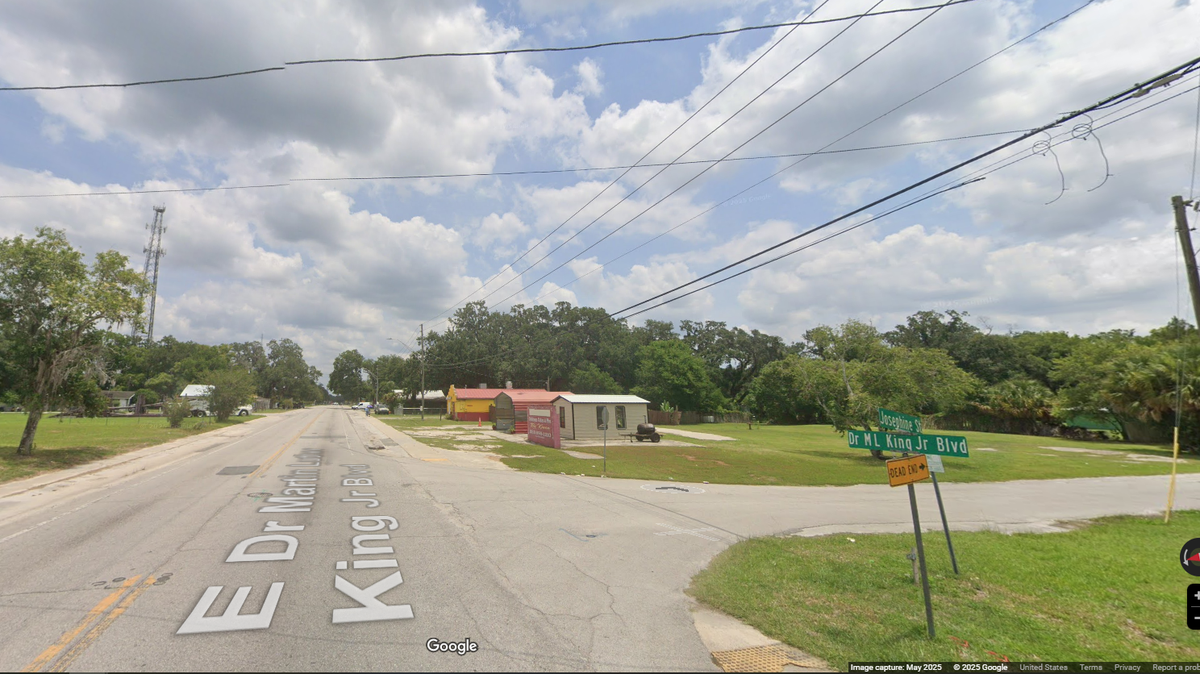 The crash happened near the intersection of Dr. Martin Luther King Jr. Boulevard and Josephine Street in the South Brooksville area, the Hernando County Sheriff’s Office says.